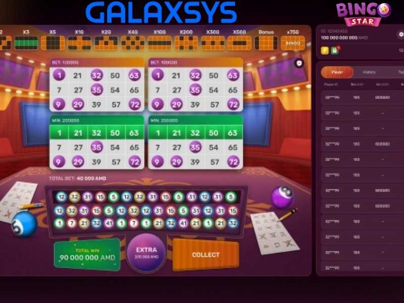 Bingo Star Galaxsys