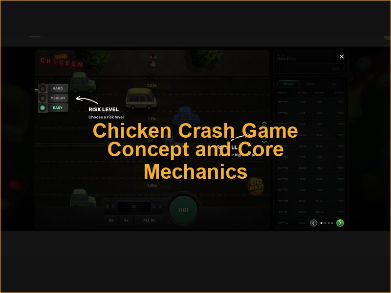 Gameplay Mechanics and Concept of Chicken Crash