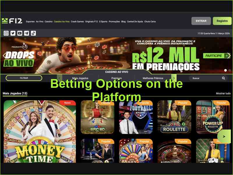 Типы ставок и доступные форматы прогнозов на F12bet