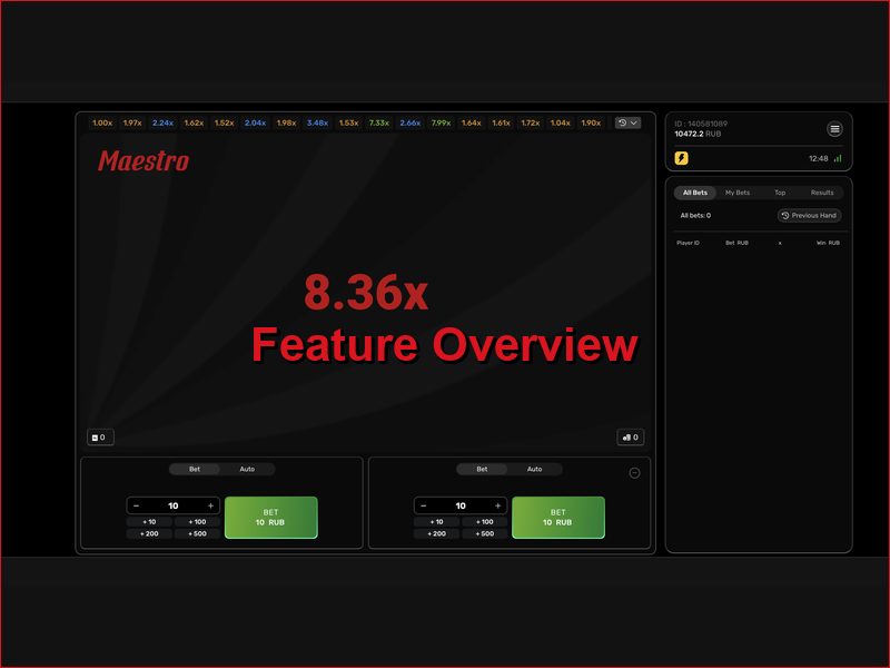 Таблица функций и их описание в Maestro