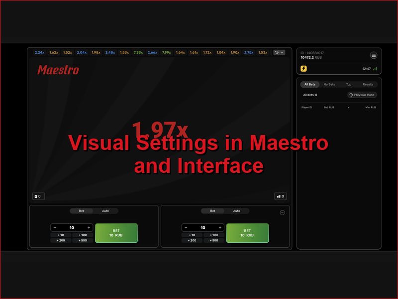 Дизайн и элементы игрового интерфейса