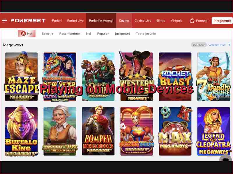 Мобильная версия и адаптивный интерфейс PowerBet