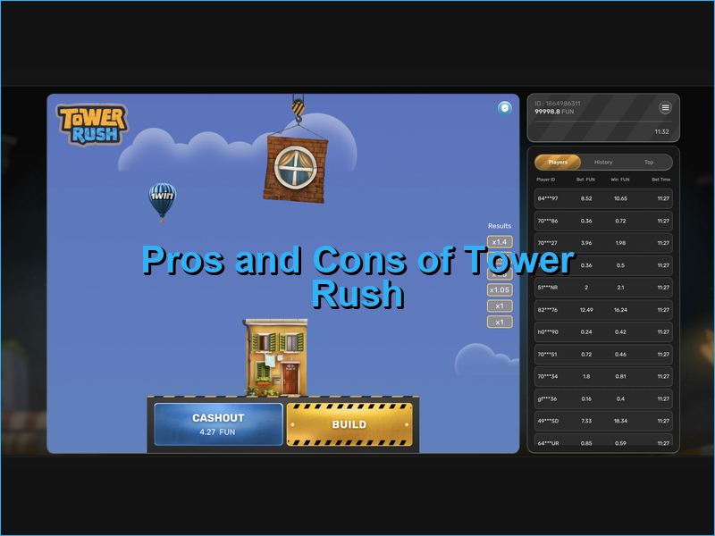 Una comparación de las ventajas y desventajas de Tower Rush